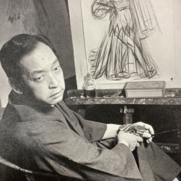 2022年春夏 梅原龍三郎 素描 1957年 銀座展覧会 - crumiller.com